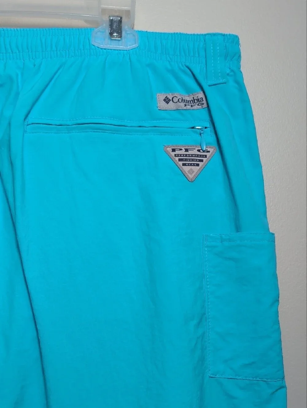 Columbia PFG Backcast IV Water Shorts Ocean Teal Men's Size XXL Beach Fishing